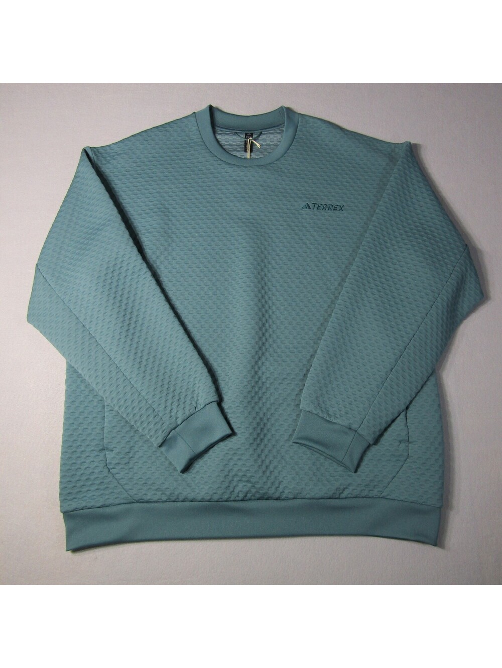 NWT Adidas Terrex Crew Neck Sweatshirt Men's XL Preloved Teal